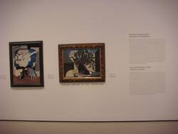 Stockbauer und Picasso im Belvedere